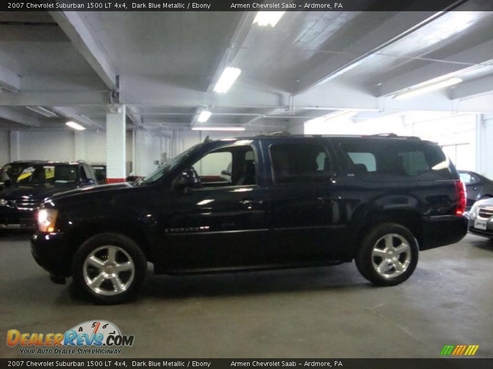2007 Chevrolet Suburban 1500 LT 4x4 Dark Blue Metallic / Ebony Photo #11