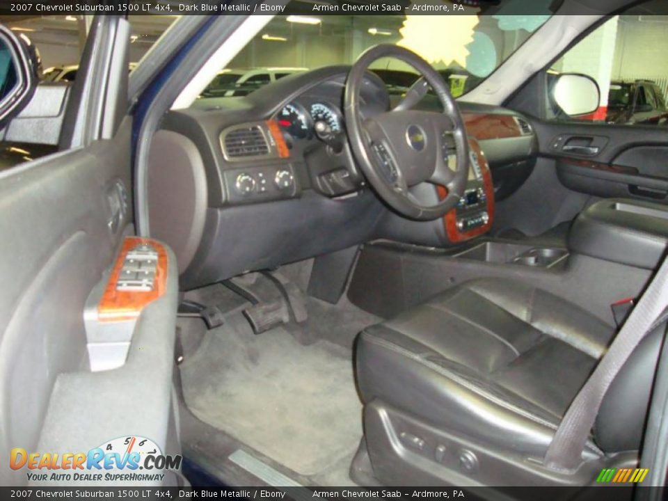 2007 Chevrolet Suburban 1500 LT 4x4 Dark Blue Metallic / Ebony Photo #13