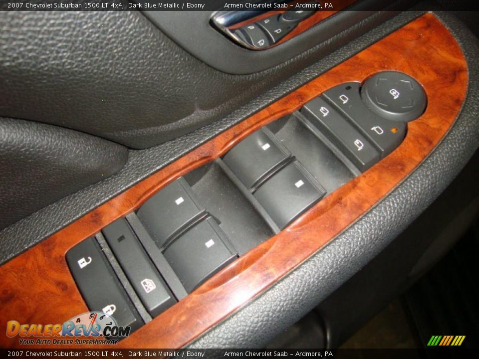2007 Chevrolet Suburban 1500 LT 4x4 Dark Blue Metallic / Ebony Photo #15