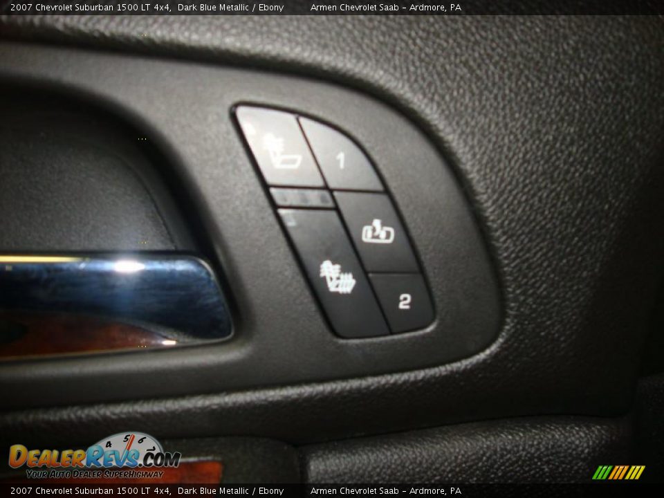 2007 Chevrolet Suburban 1500 LT 4x4 Dark Blue Metallic / Ebony Photo #16