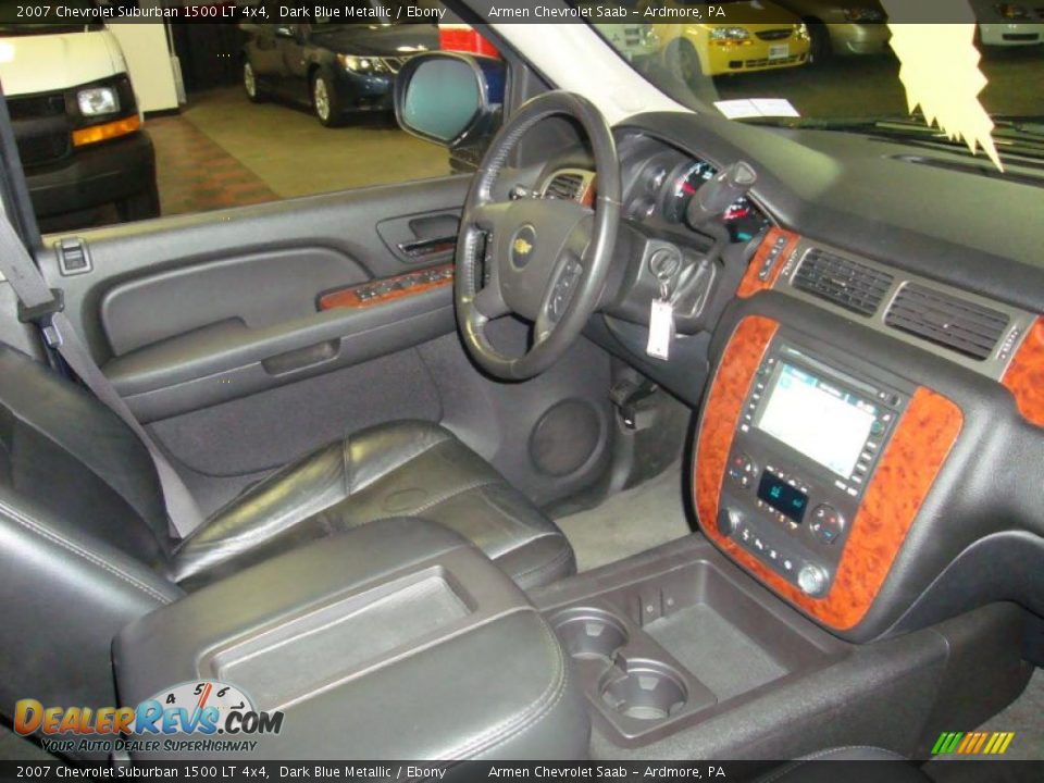 2007 Chevrolet Suburban 1500 LT 4x4 Dark Blue Metallic / Ebony Photo #20