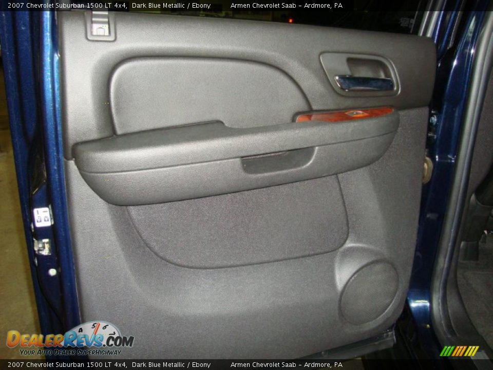 2007 Chevrolet Suburban 1500 LT 4x4 Dark Blue Metallic / Ebony Photo #27