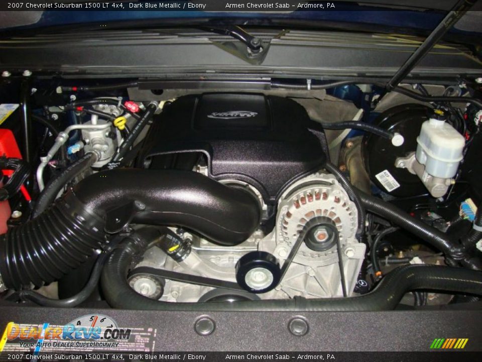 2007 Chevrolet Suburban 1500 LT 4x4 Dark Blue Metallic / Ebony Photo #31