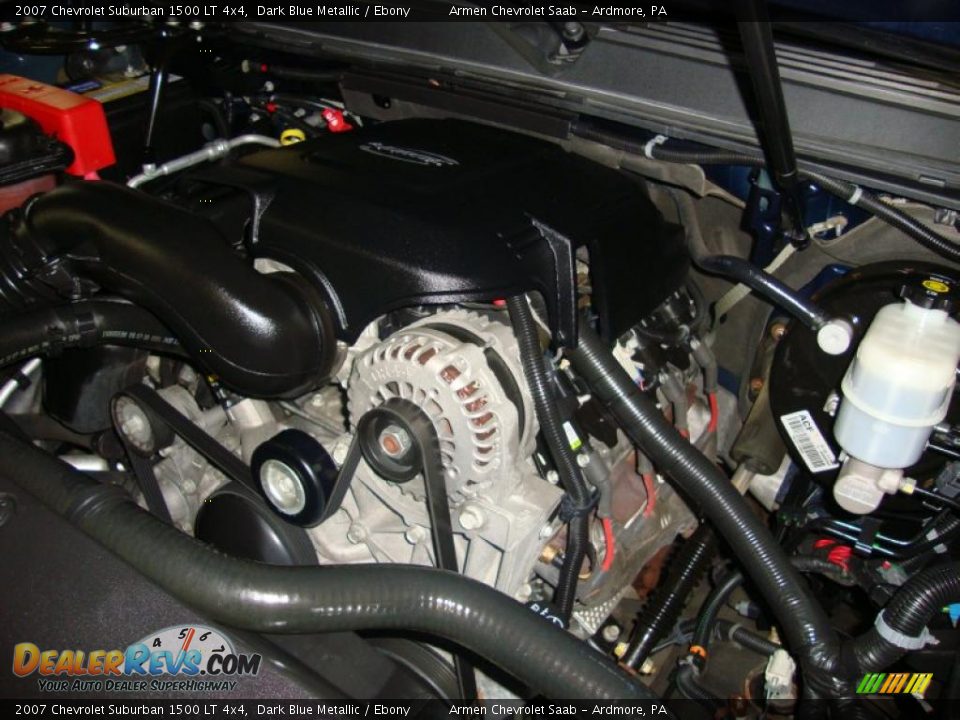 2007 Chevrolet Suburban 1500 LT 4x4 Dark Blue Metallic / Ebony Photo #32