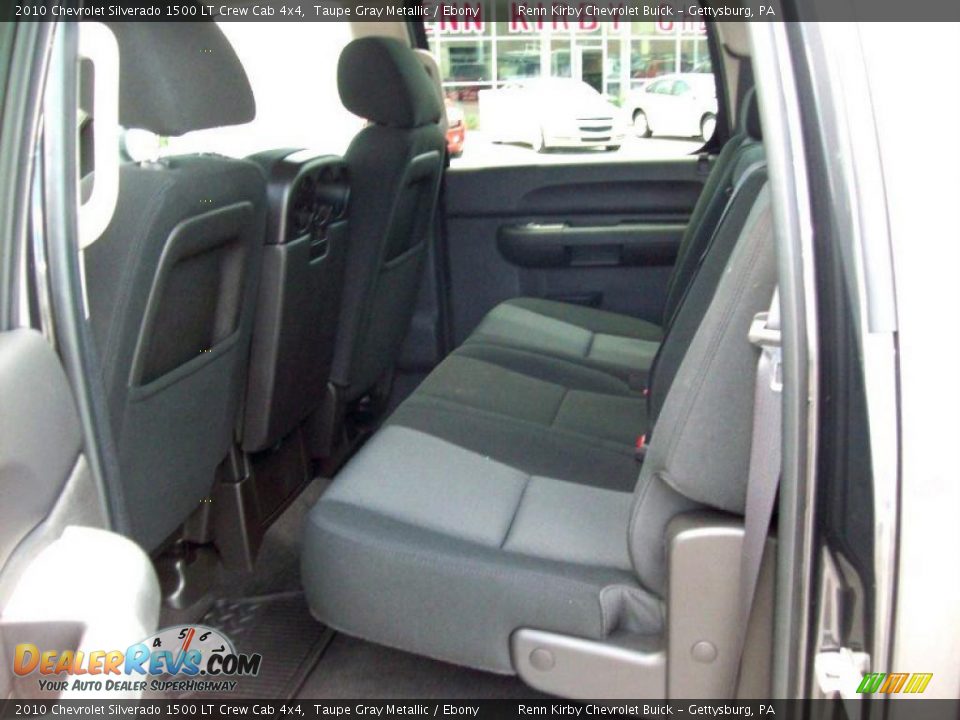 2010 Chevrolet Silverado 1500 LT Crew Cab 4x4 Taupe Gray Metallic / Ebony Photo #11
