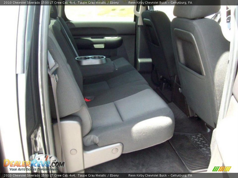 2010 Chevrolet Silverado 1500 LT Crew Cab 4x4 Taupe Gray Metallic / Ebony Photo #12