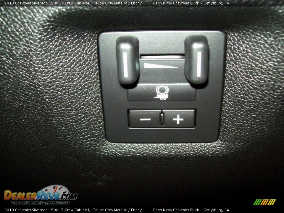 2010 Chevrolet Silverado 1500 LT Crew Cab 4x4 Taupe Gray Metallic / Ebony Photo #20