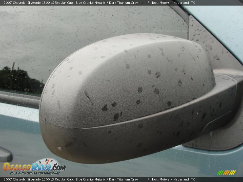 2007 Chevrolet Silverado 1500 LS Regular Cab Blue Granite Metallic / Dark Titanium Gray Photo #16