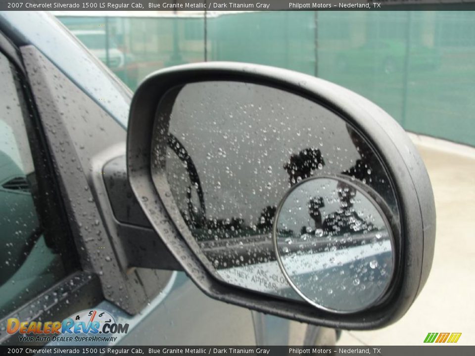 2007 Chevrolet Silverado 1500 LS Regular Cab Blue Granite Metallic / Dark Titanium Gray Photo #17