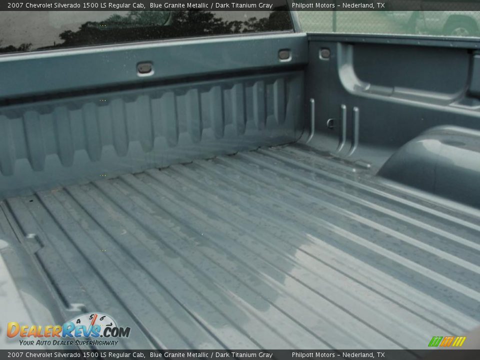 2007 Chevrolet Silverado 1500 LS Regular Cab Blue Granite Metallic / Dark Titanium Gray Photo #21