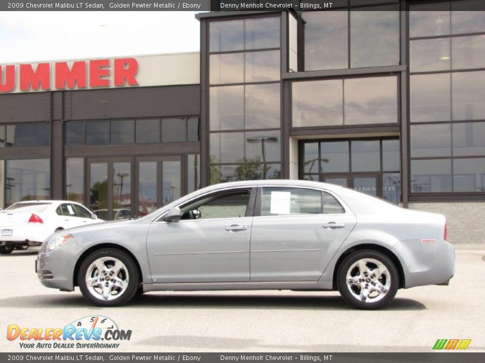 2009 Chevrolet Malibu LT Sedan Golden Pewter Metallic / Ebony Photo #1