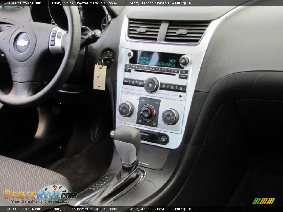 2009 Chevrolet Malibu LT Sedan Golden Pewter Metallic / Ebony Photo #11