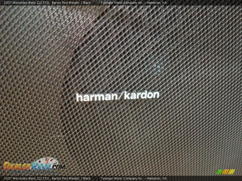 2007 Mercedes-Benz CLS 550 Barolo Red Metallic / Black Photo #19