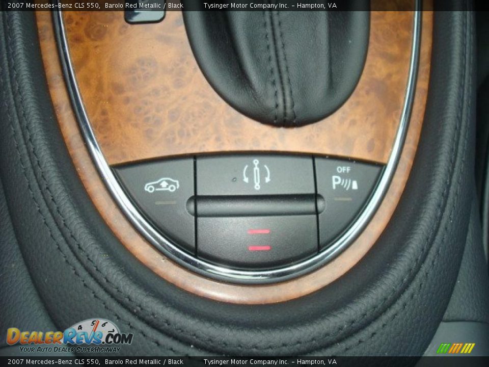 2007 Mercedes-Benz CLS 550 Barolo Red Metallic / Black Photo #26