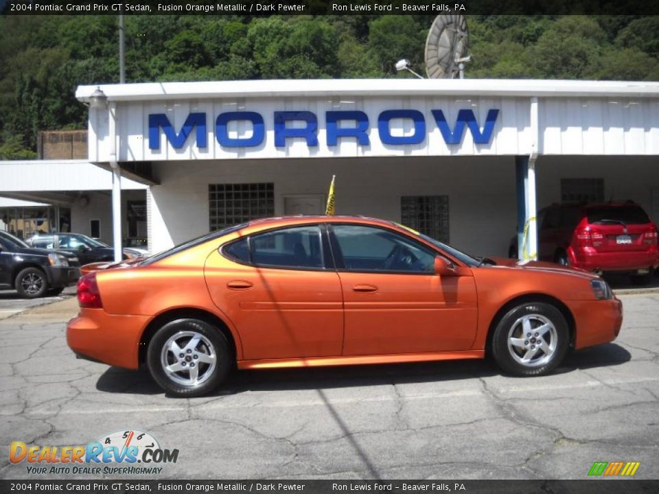 2004 Pontiac Grand Prix GT Sedan Fusion Orange Metallic / Dark Pewter Photo #1