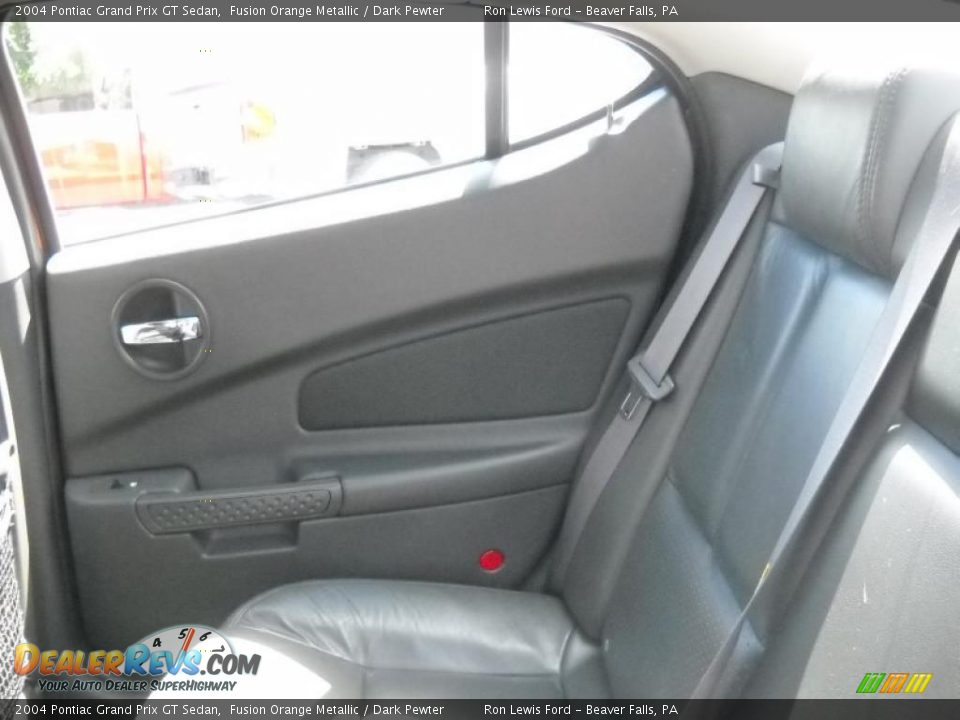 2004 Pontiac Grand Prix GT Sedan Fusion Orange Metallic / Dark Pewter Photo #12
