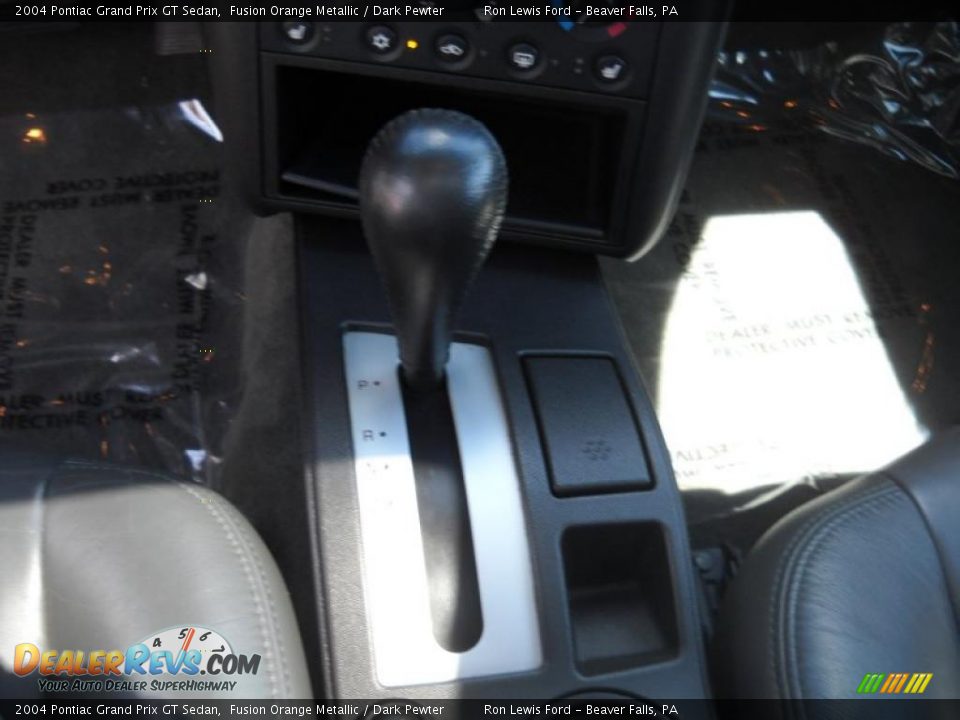 2004 Pontiac Grand Prix GT Sedan Fusion Orange Metallic / Dark Pewter Photo #23