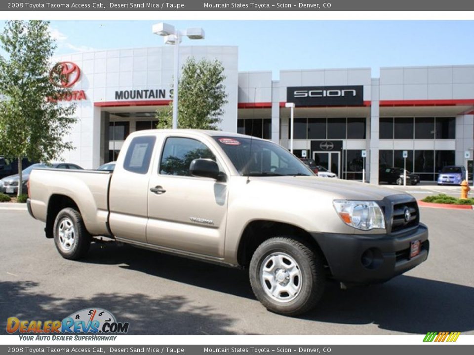 2008 Toyota Tacoma Access Cab Desert Sand Mica / Taupe Photo #1