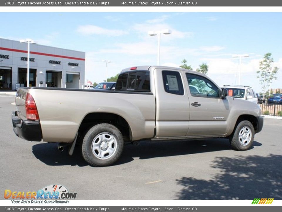 2008 Toyota Tacoma Access Cab Desert Sand Mica / Taupe Photo #2