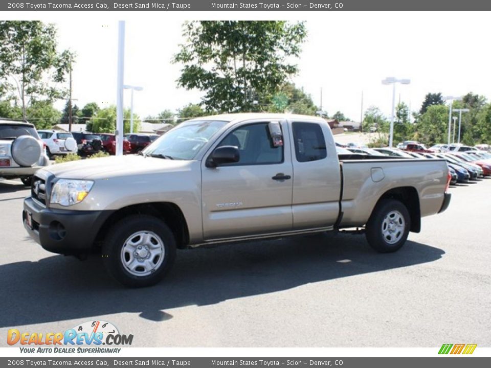 2008 Toyota Tacoma Access Cab Desert Sand Mica / Taupe Photo #5
