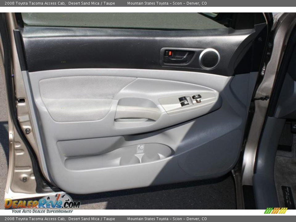 2008 Toyota Tacoma Access Cab Desert Sand Mica / Taupe Photo #7
