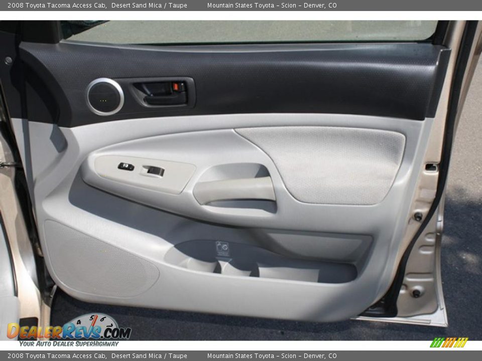 2008 Toyota Tacoma Access Cab Desert Sand Mica / Taupe Photo #8