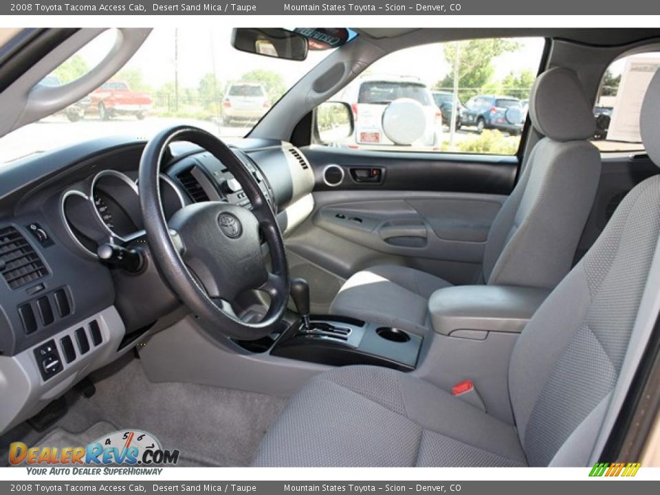 2008 Toyota Tacoma Access Cab Desert Sand Mica / Taupe Photo #9