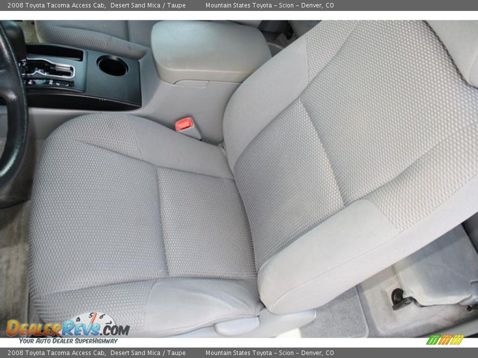 2008 Toyota Tacoma Access Cab Desert Sand Mica / Taupe Photo #11