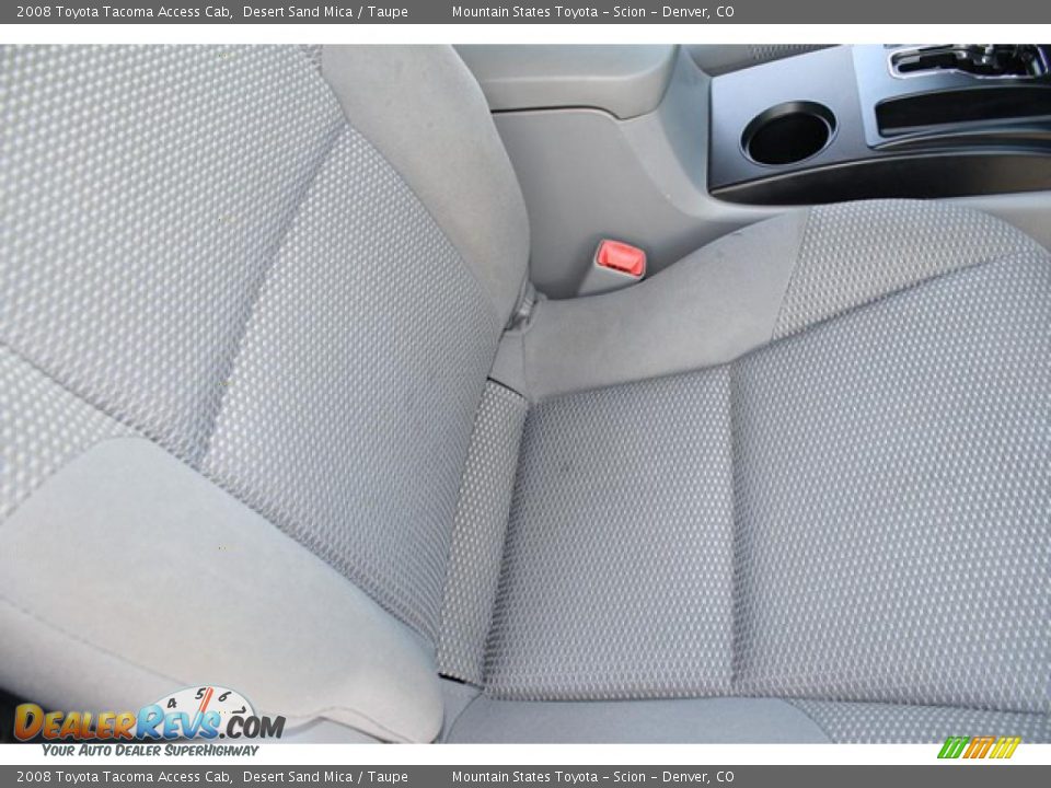 2008 Toyota Tacoma Access Cab Desert Sand Mica / Taupe Photo #12