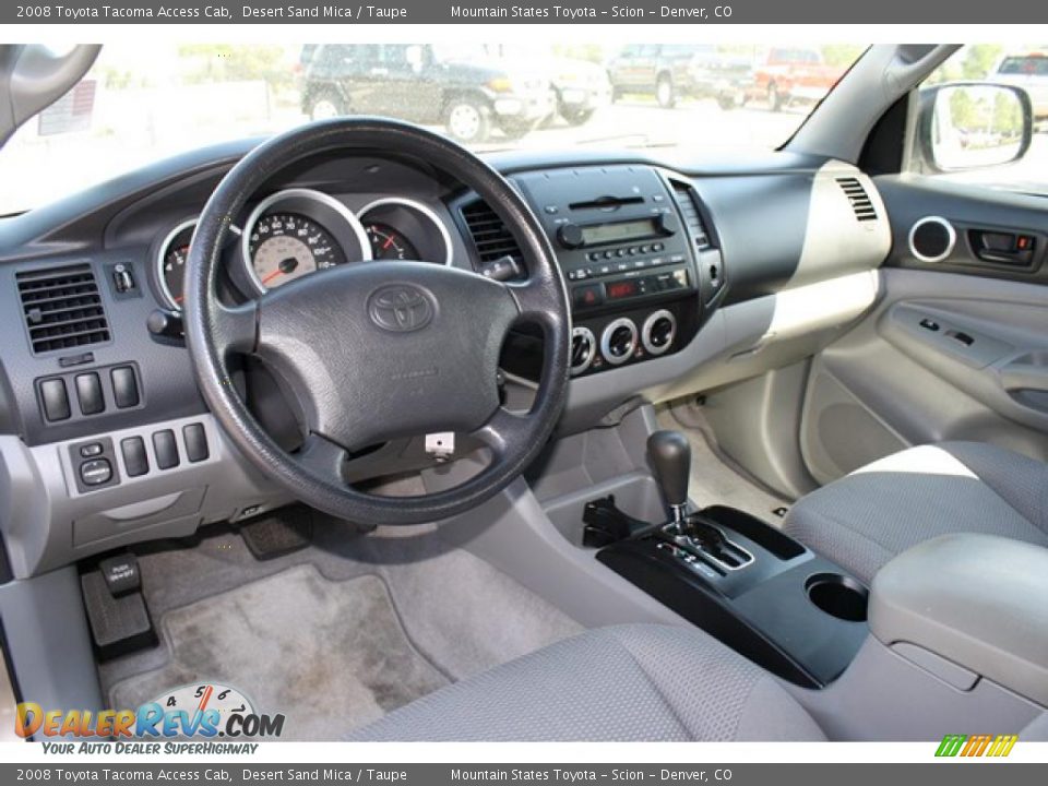 2008 Toyota Tacoma Access Cab Desert Sand Mica / Taupe Photo #14