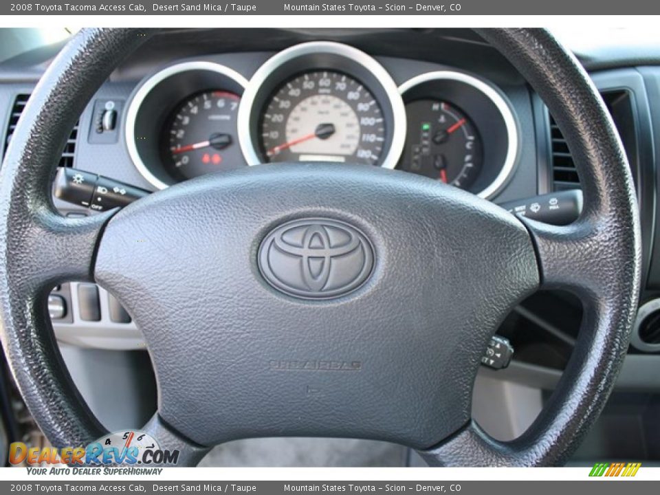 2008 Toyota Tacoma Access Cab Desert Sand Mica / Taupe Photo #15