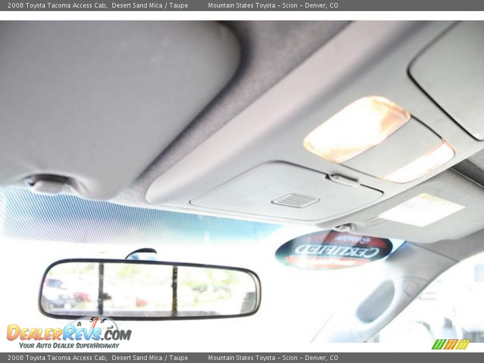 2008 Toyota Tacoma Access Cab Desert Sand Mica / Taupe Photo #21