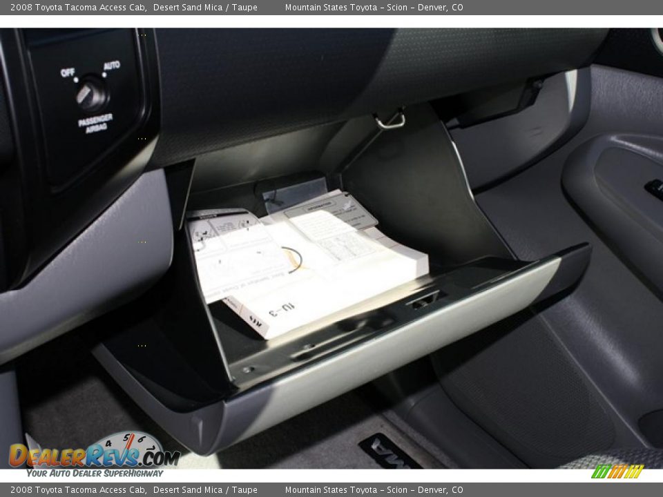 2008 Toyota Tacoma Access Cab Desert Sand Mica / Taupe Photo #22