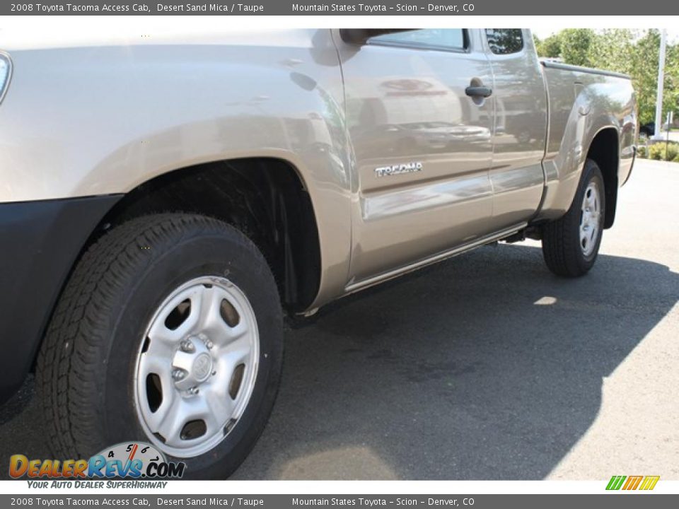 2008 Toyota Tacoma Access Cab Desert Sand Mica / Taupe Photo #25