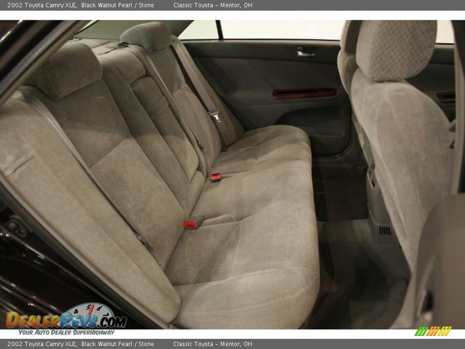 2002 Toyota Camry XLE Black Walnut Pearl / Stone Photo #20