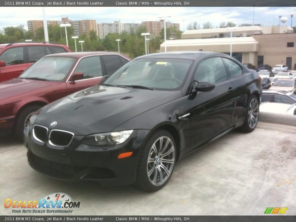 2011 BMW M3 Coupe Jet Black / Black Novillo Leather Photo #1