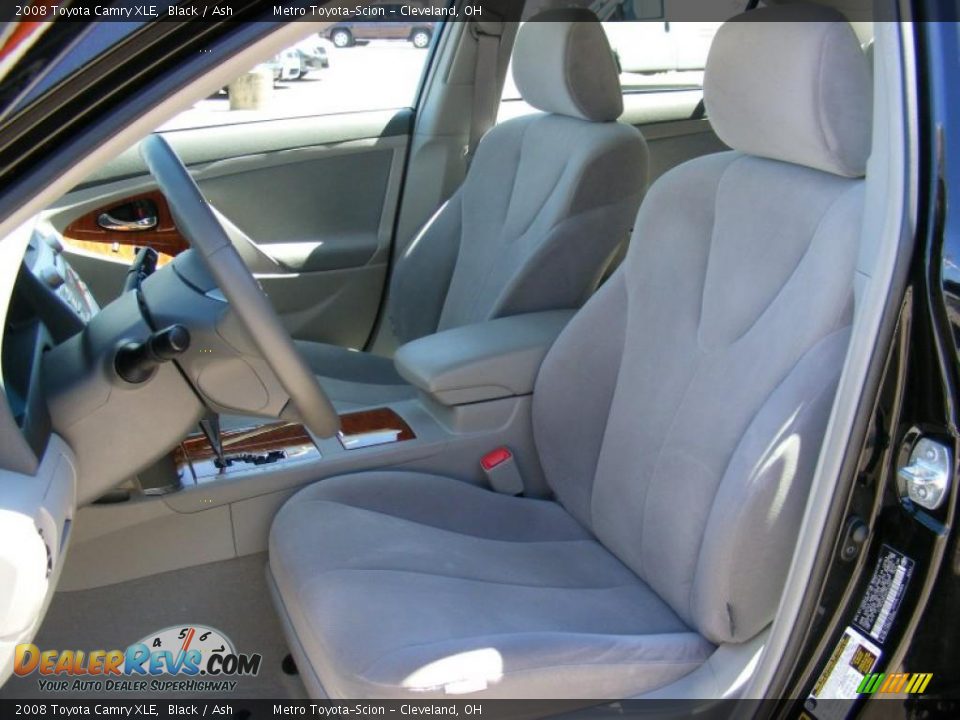 2008 Toyota Camry XLE Black / Ash Photo #9