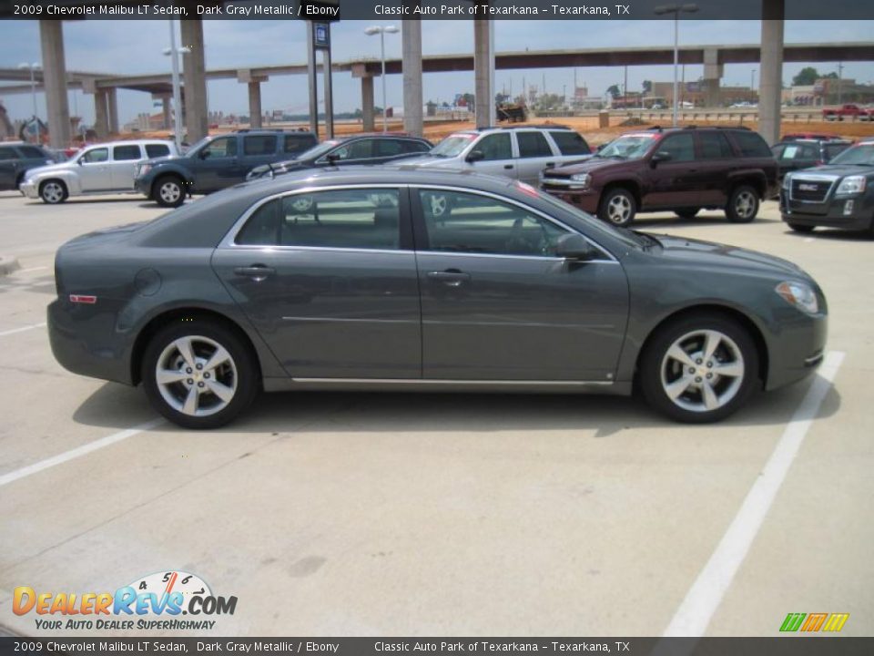 2009 Chevrolet Malibu LT Sedan Dark Gray Metallic / Ebony Photo #4