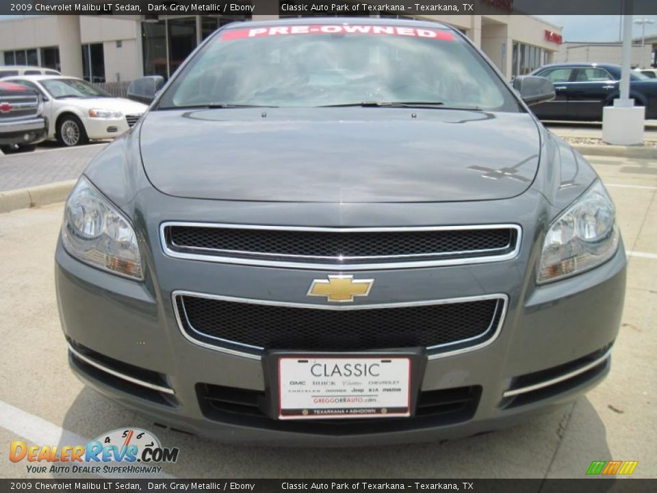2009 Chevrolet Malibu LT Sedan Dark Gray Metallic / Ebony Photo #5