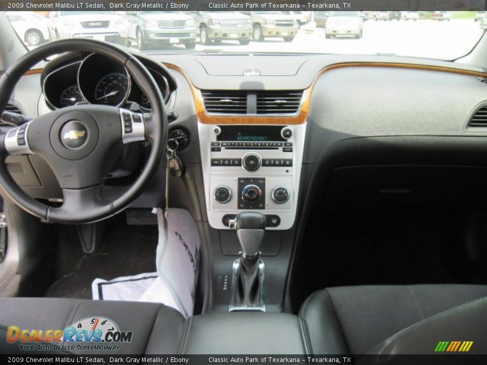 2009 Chevrolet Malibu LT Sedan Dark Gray Metallic / Ebony Photo #9