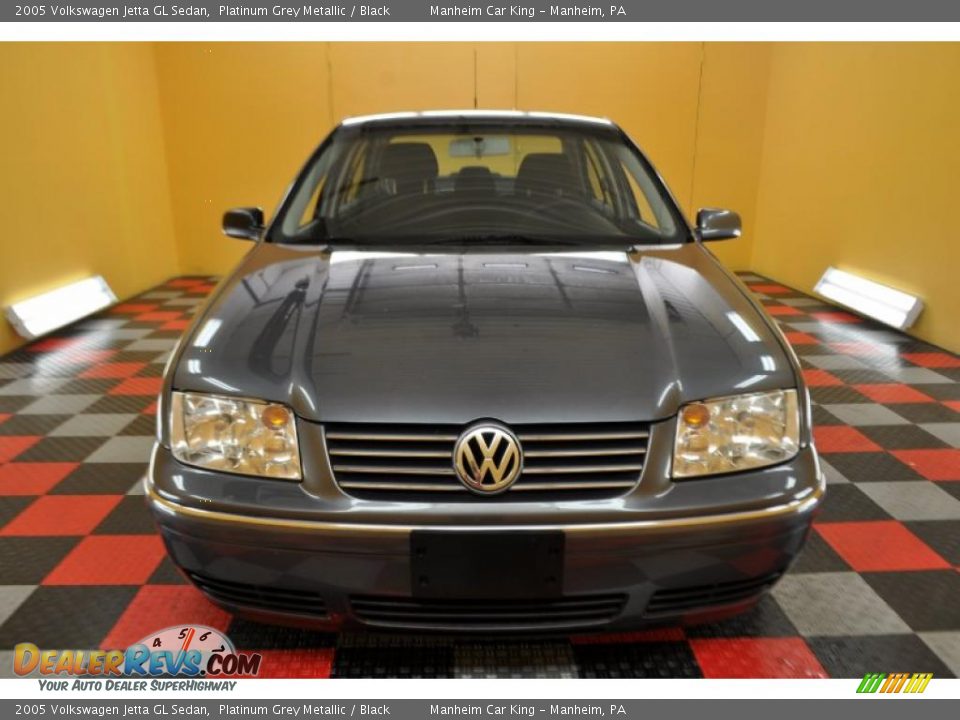 2005 Volkswagen Jetta GL Sedan Platinum Grey Metallic / Black Photo #2