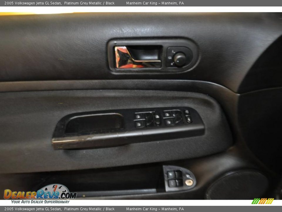 2005 Volkswagen Jetta GL Sedan Platinum Grey Metallic / Black Photo #10