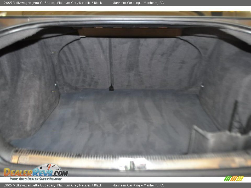 2005 Volkswagen Jetta GL Sedan Platinum Grey Metallic / Black Photo #13