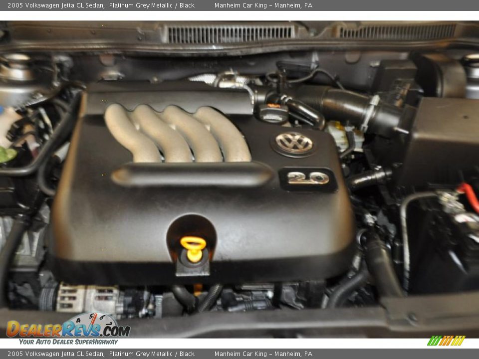 2005 Volkswagen Jetta GL Sedan Platinum Grey Metallic / Black Photo #17