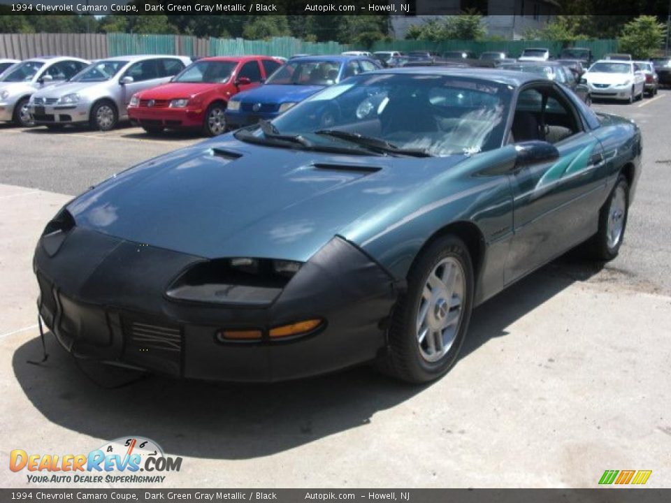 1994 Chevrolet Camaro Coupe Dark Green Gray Metallic / Black Photo #3