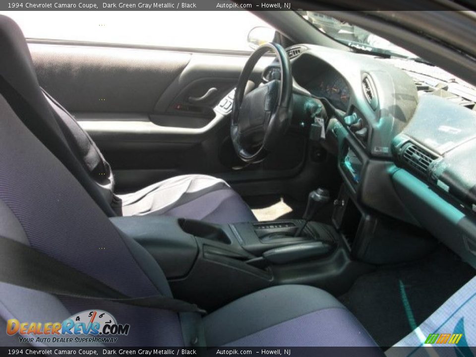 1994 Chevrolet Camaro Coupe Dark Green Gray Metallic / Black Photo #10