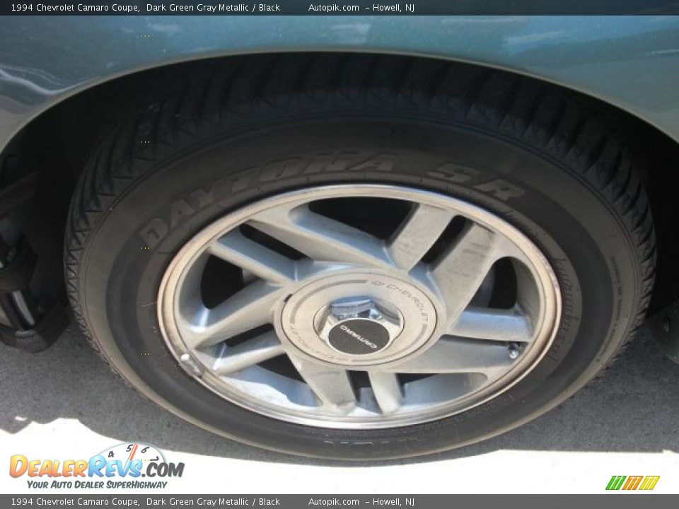 1994 Chevrolet Camaro Coupe Dark Green Gray Metallic / Black Photo #12