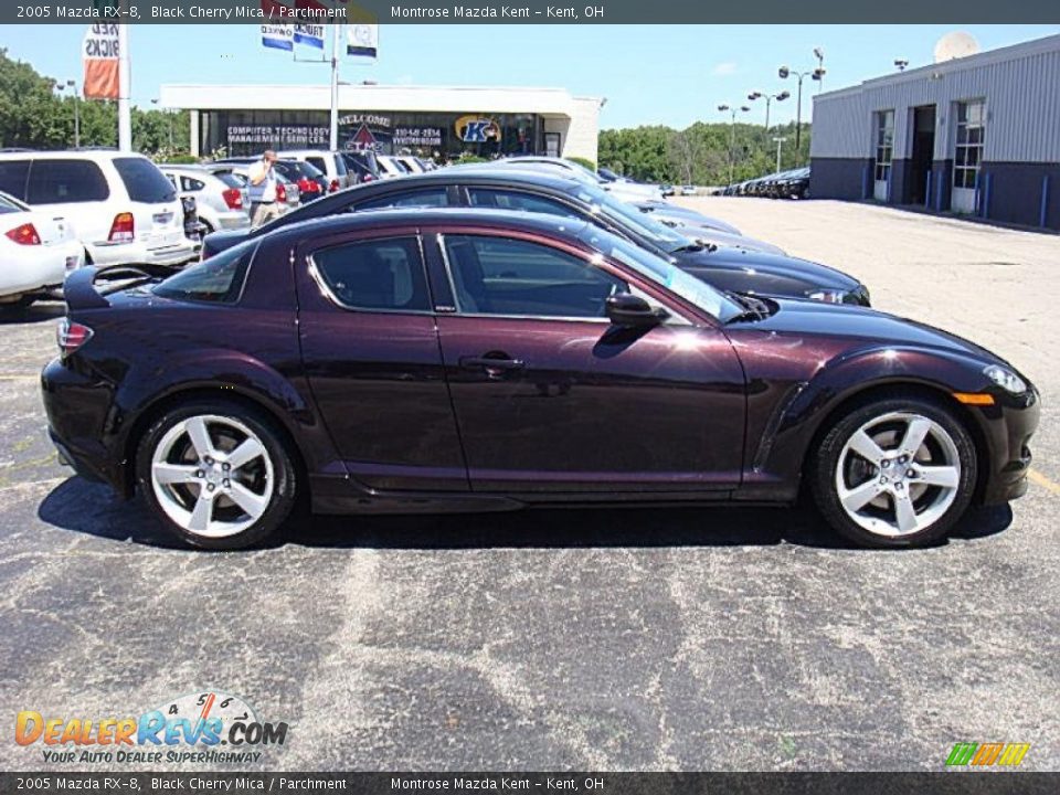 2005 Mazda RX-8 Black Cherry Mica / Parchment Photo #1