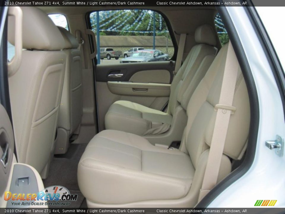 2010 Chevrolet Tahoe Z71 4x4 Summit White / Light Cashmere/Dark Cashmere Photo #8