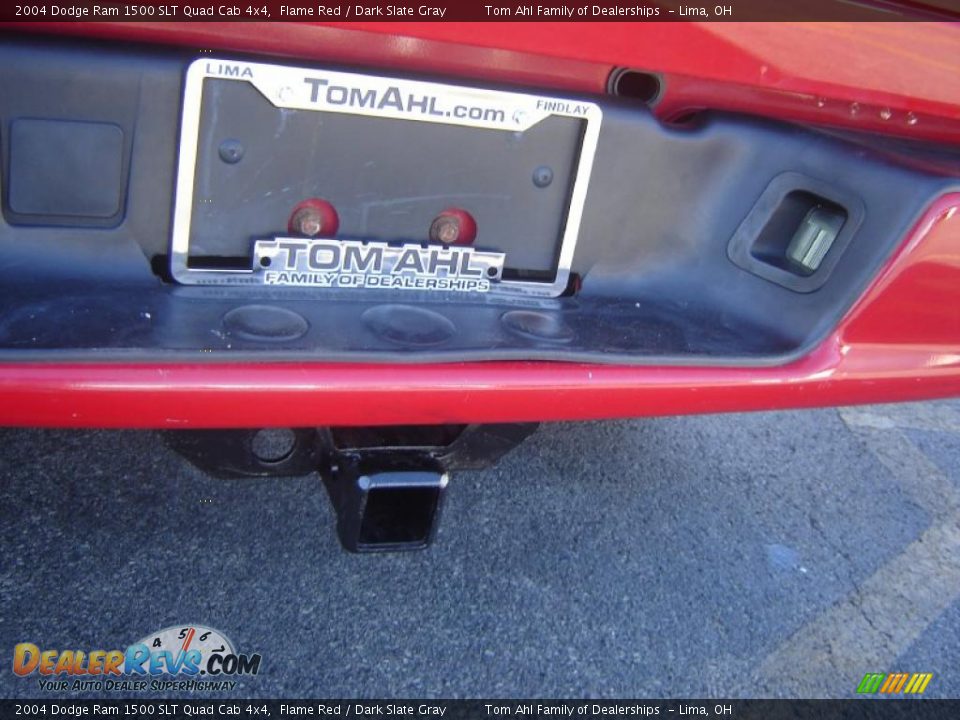2004 Dodge Ram 1500 SLT Quad Cab 4x4 Flame Red / Dark Slate Gray Photo #15